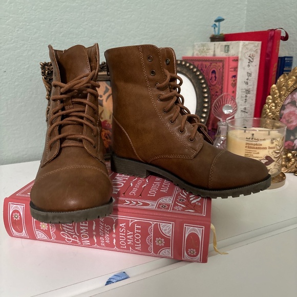 Target Shoes - Brown ankle boots from Target